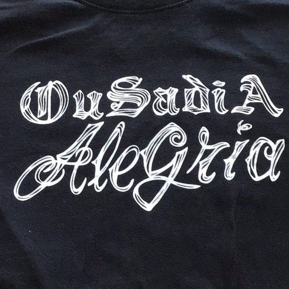 Nike /Ousadia Alegria T-Shirt Tee Men’s XL Short Sleeve black T-shirt. - Picture 2 of 11